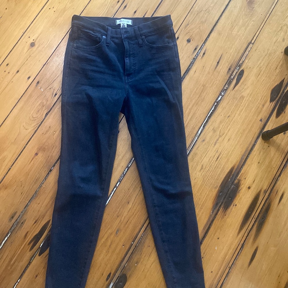 Barley worn madewell jeans!